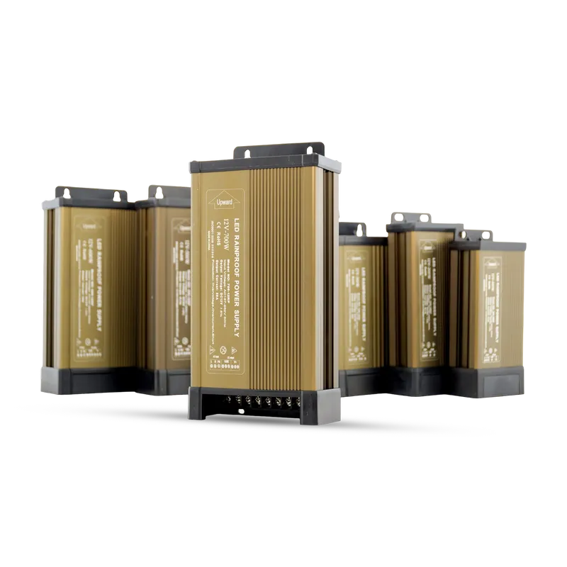 محولات كهرباء مقاوم للمطر خارجي 12V من سارع مقاوم للمطر، يستخدم لإنارة البنرات ولوحات الإعلانات في اليمن، معتمد بجودة CE وRoHS